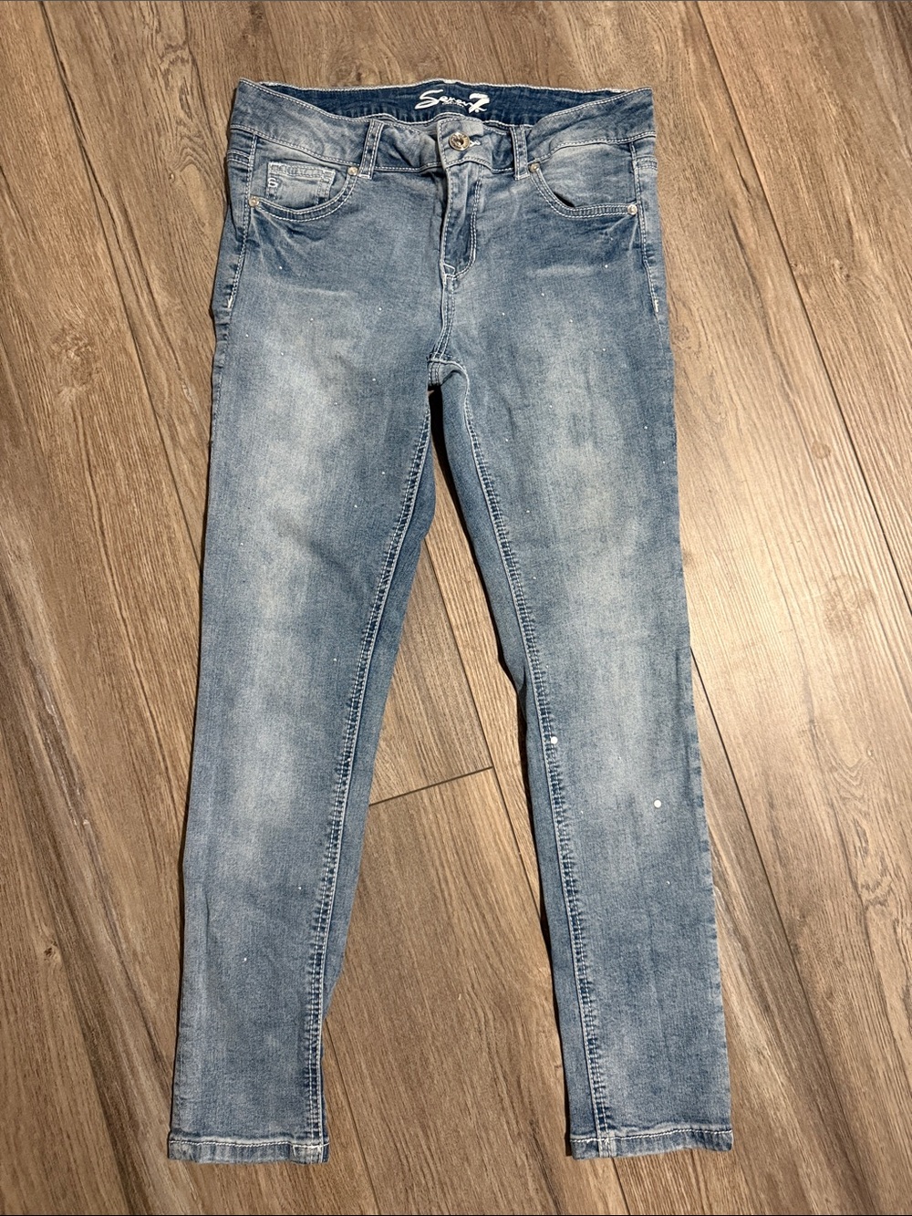 Seven7 Light Blue Skinny Jeans